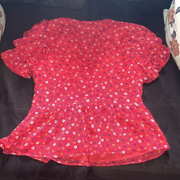 Madewell ruffles top - Picture 5 of 8